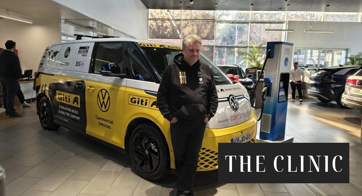Rainer Zietlow llega a Chile en Volkswagen ID.Buzz tras recorrer 80.000 km por 74 países en vehículo eléctrico