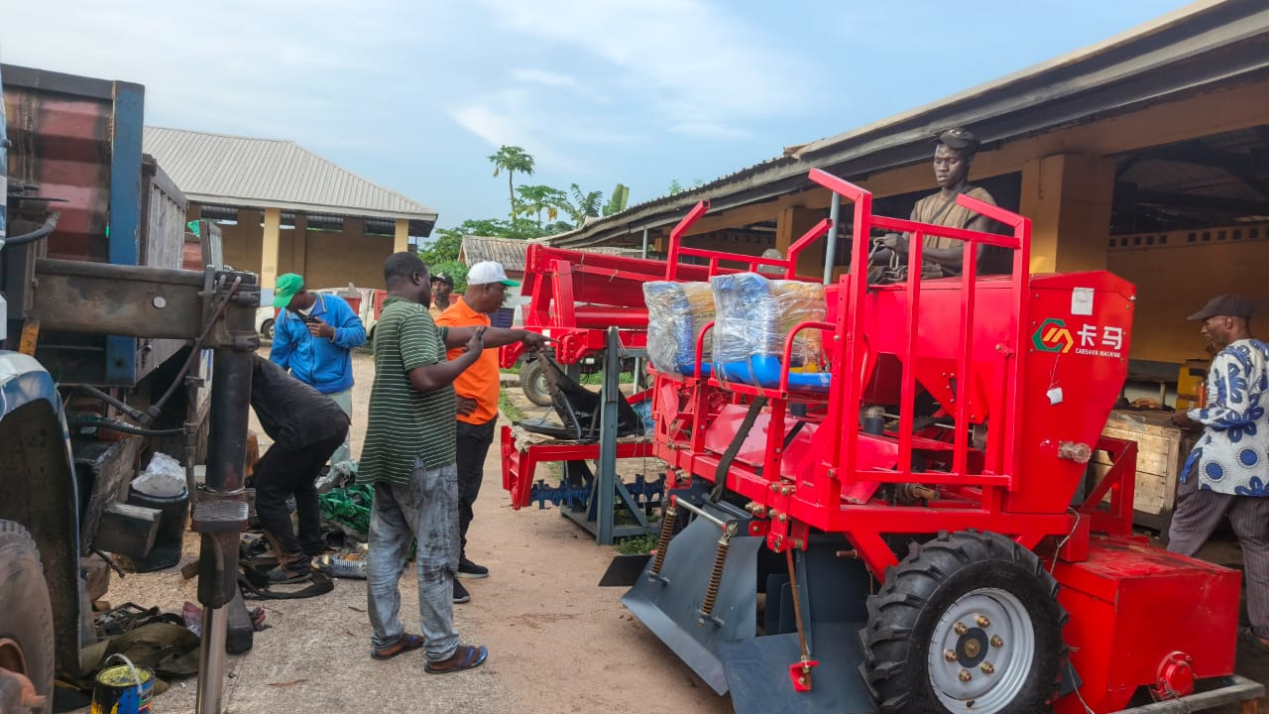 China supplies full cassava farming mechanisation system to Nigeria to improve productivity and food security