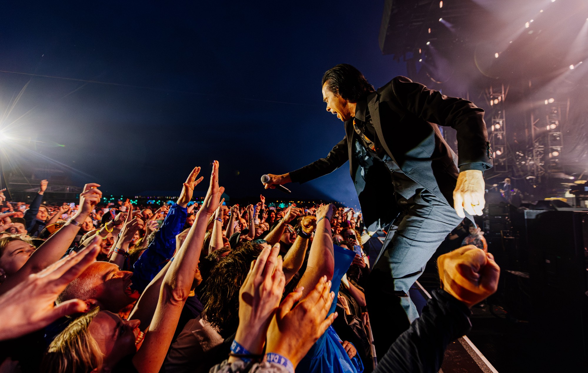 Nick Cave, Calvin Harris and Idles headline eclectic second day of Open’er Festival 2026