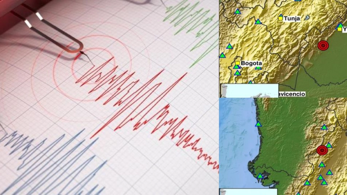 Dos sismos de baja profundidad se registraron en Valle del Cauca y Casanare el 3 de julio en Colombia