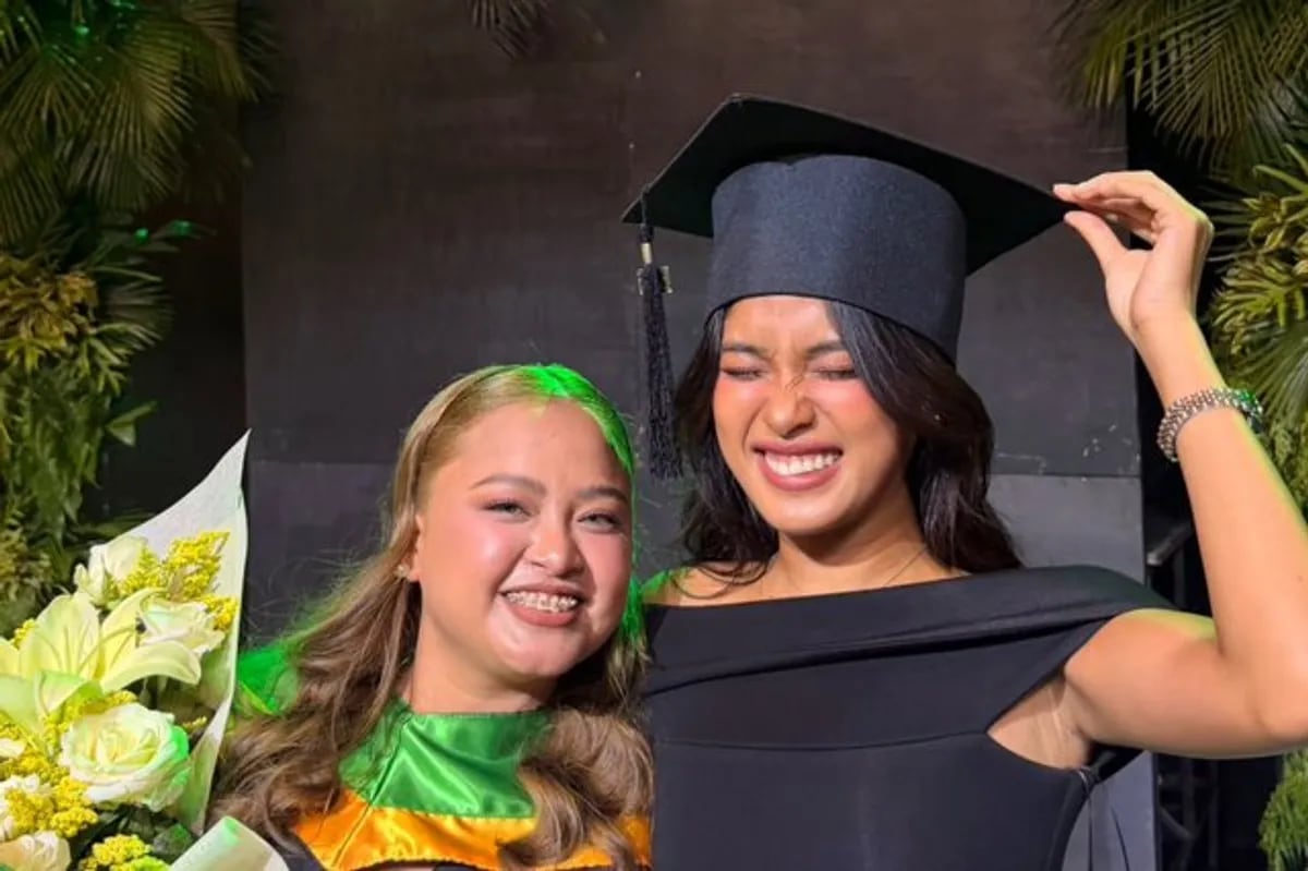 Shuvee Etrata's Sister Shaina Becomes First Family Graduate