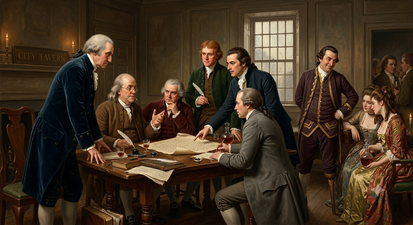A closer look at the personal flaws and controversies of the U.S. Founding Fathers on the 250th anniversary of independence
