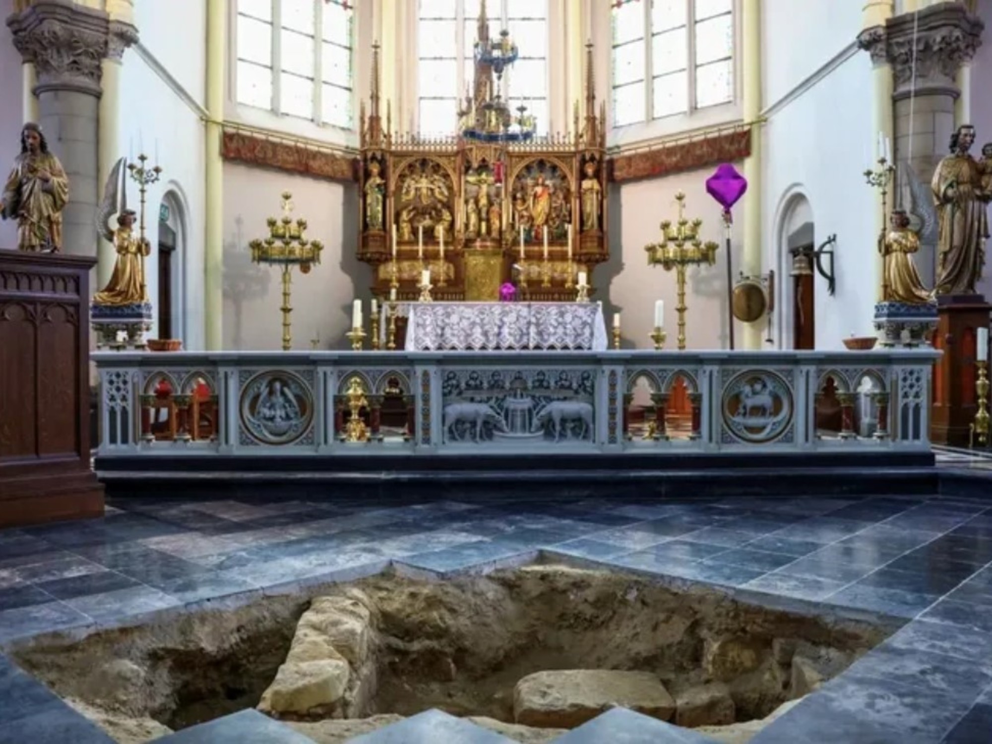 Se encontraron posibles restos de d'Artagnan bajo una iglesia neerlandesa