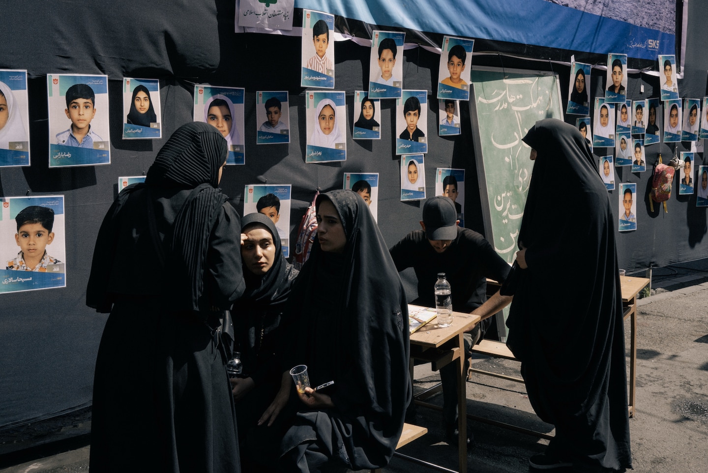 Iranian schoolchildren victims' families attend supreme leader's funeral amid war tensions
