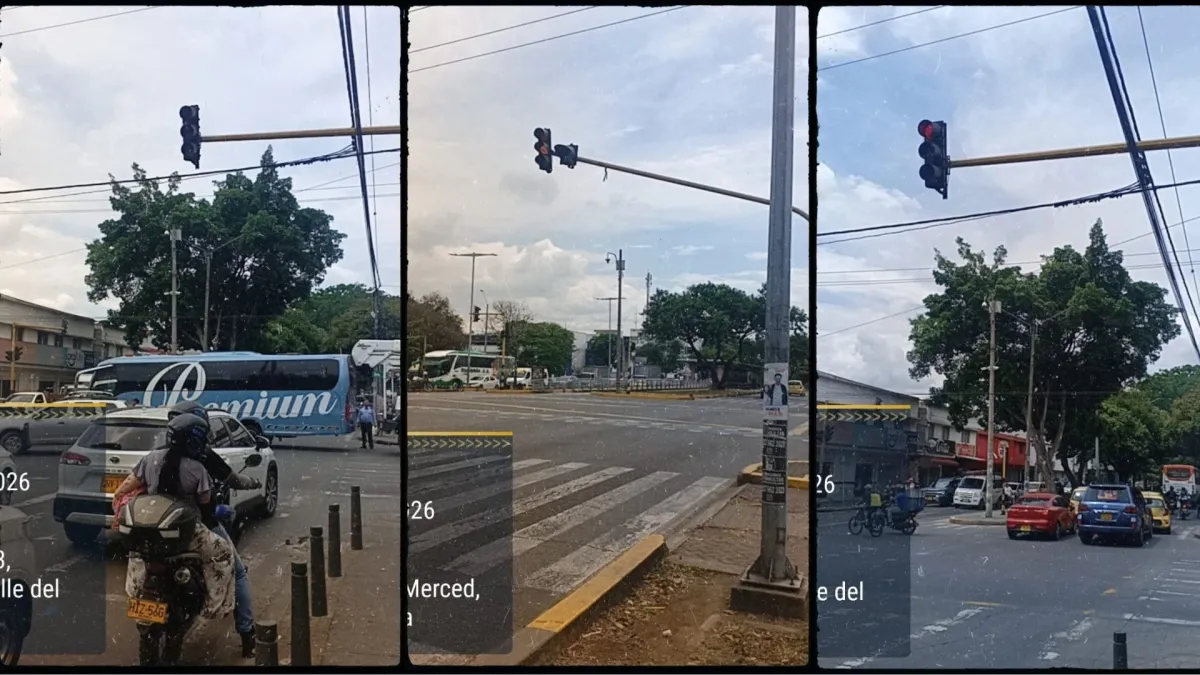 Vandalism affecting traffic lights in Cali and the city's response