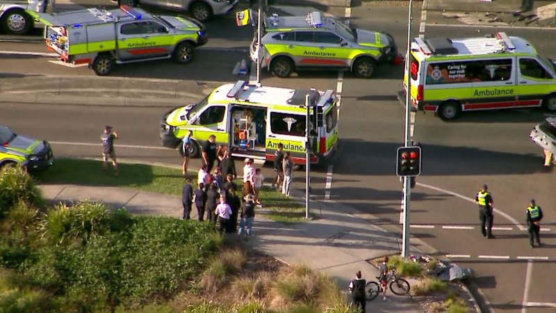Child critically injured in major highway collision near Brisbane