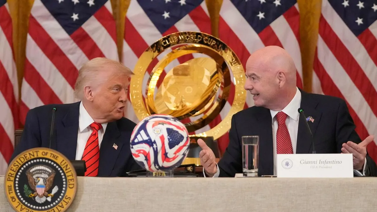 Trump defends FIFA phone call that led to US soccer player's suspension being lifted