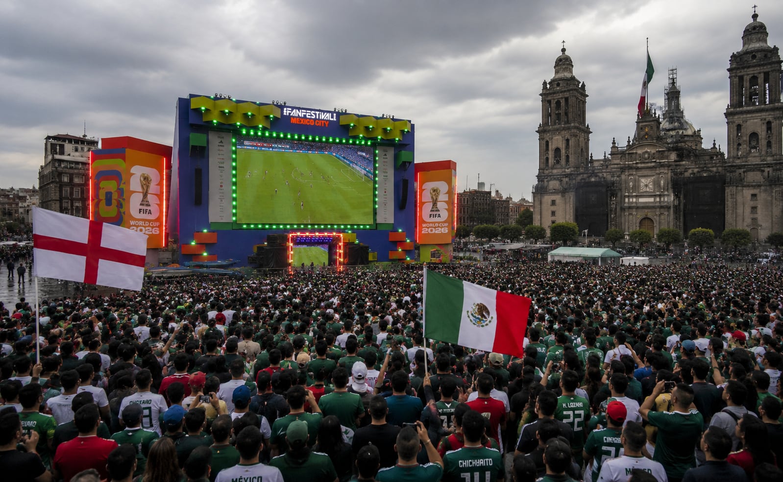 FIFA Fan Fest en el Zócalo: Horario de Apertura y Consejos para Asistir al Partido México vs Inglaterra