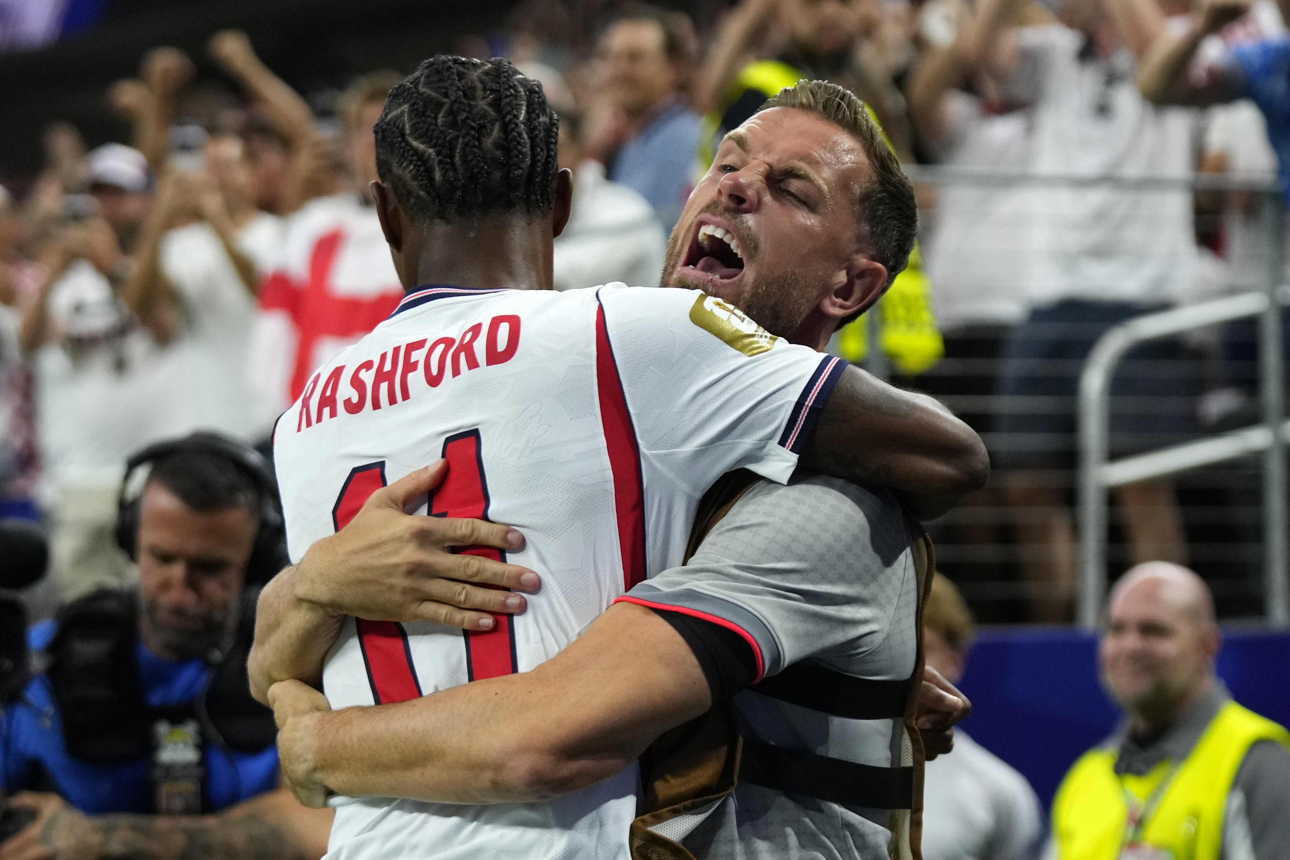 Jordan Henderson se lesionó durante la celebración de la victoria de Inglaterra sobre México en el Mundial 2026