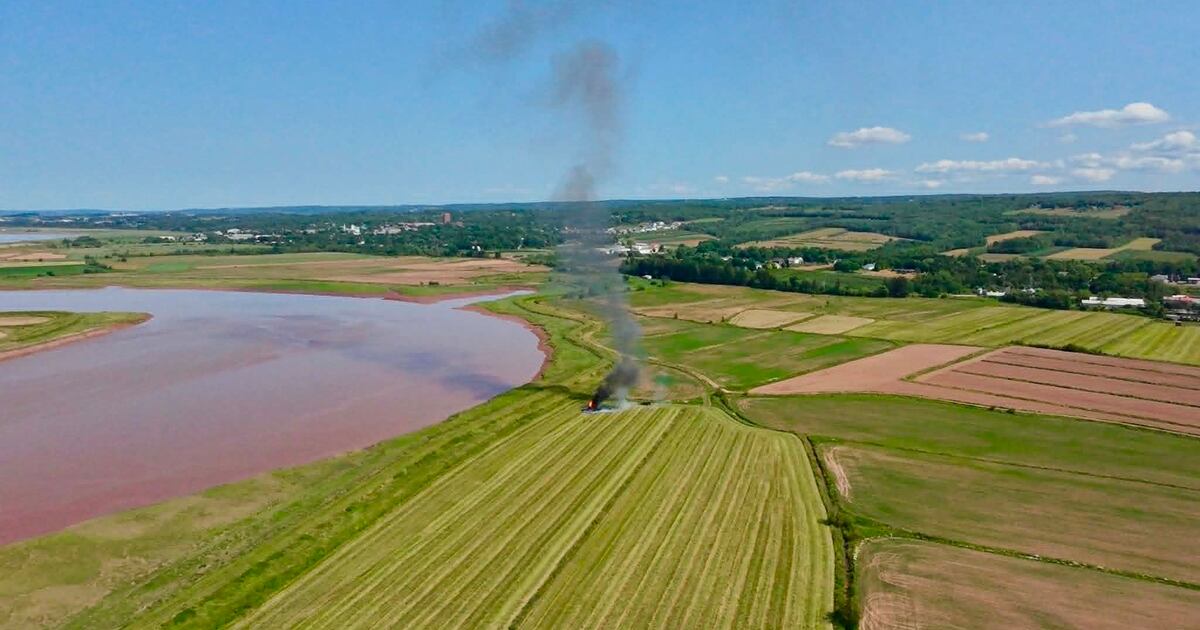 Nova Scotia Tractor Fire Near Port Williams Quickly Contained by Firefighters