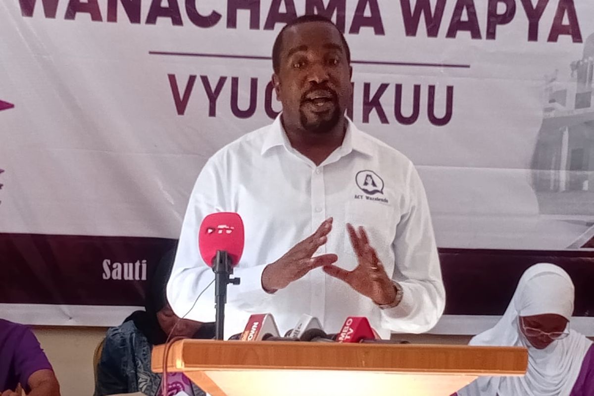 ACT-Wazalendo Calls for Respectful Political Discourse on Social Media
