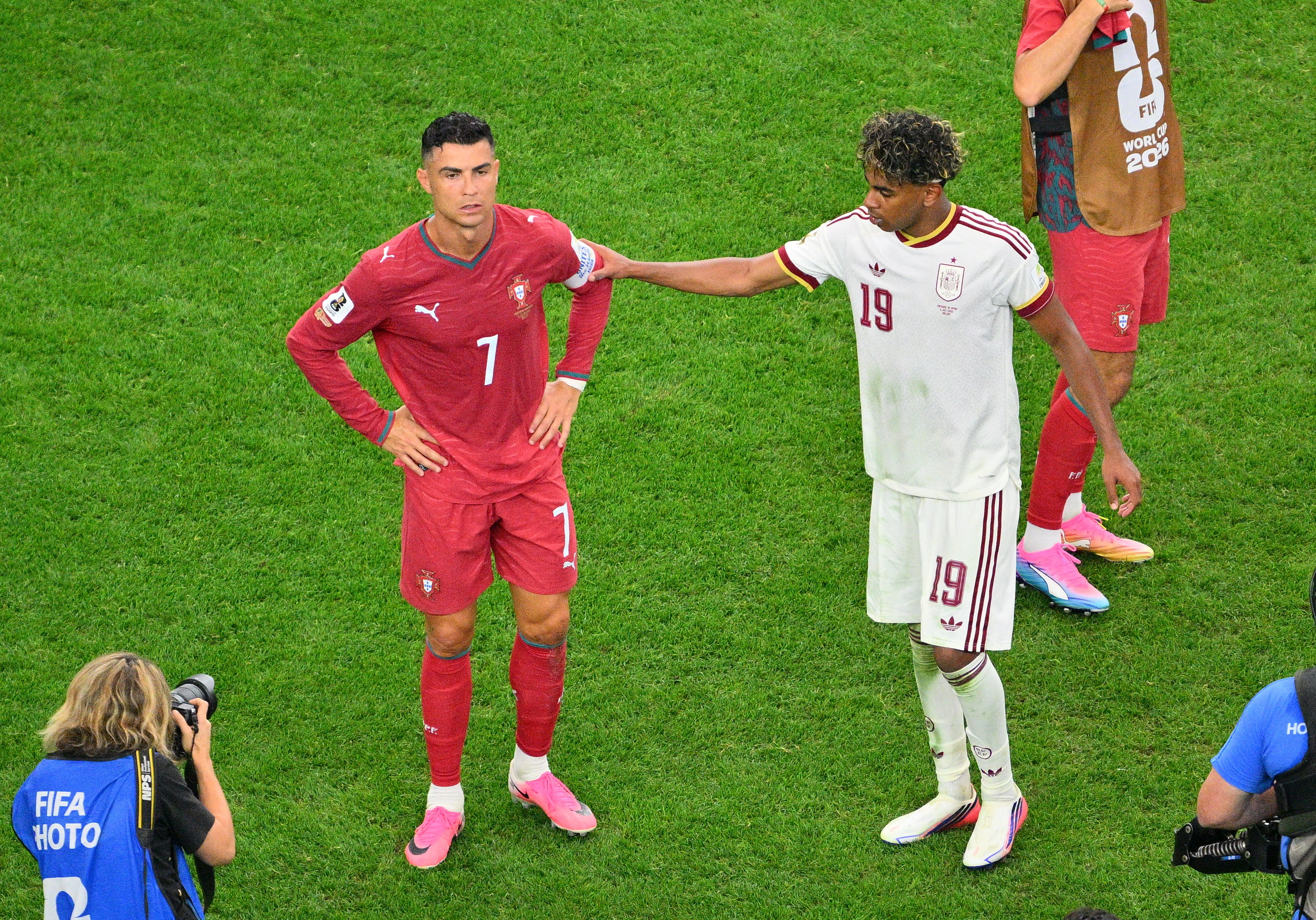 Cristiano Ronaldo cierra su carrera mundialista y Messi sigue liderando la generación histórica