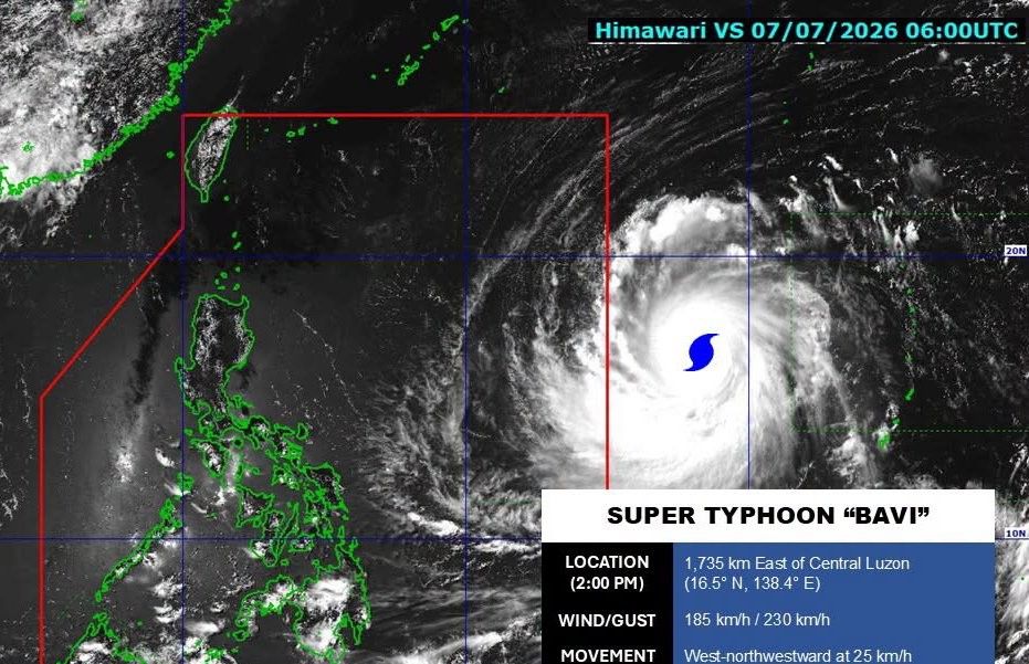 Philippines Prepares for Super Typhoon Bavi's Approach with Emergency Measures