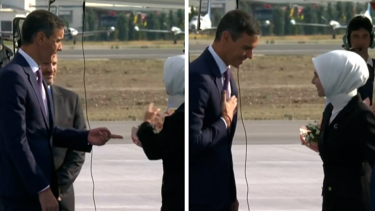 Pedro Sánchez Recibe Ramo de Flores en Ankara por Begoña Gómez