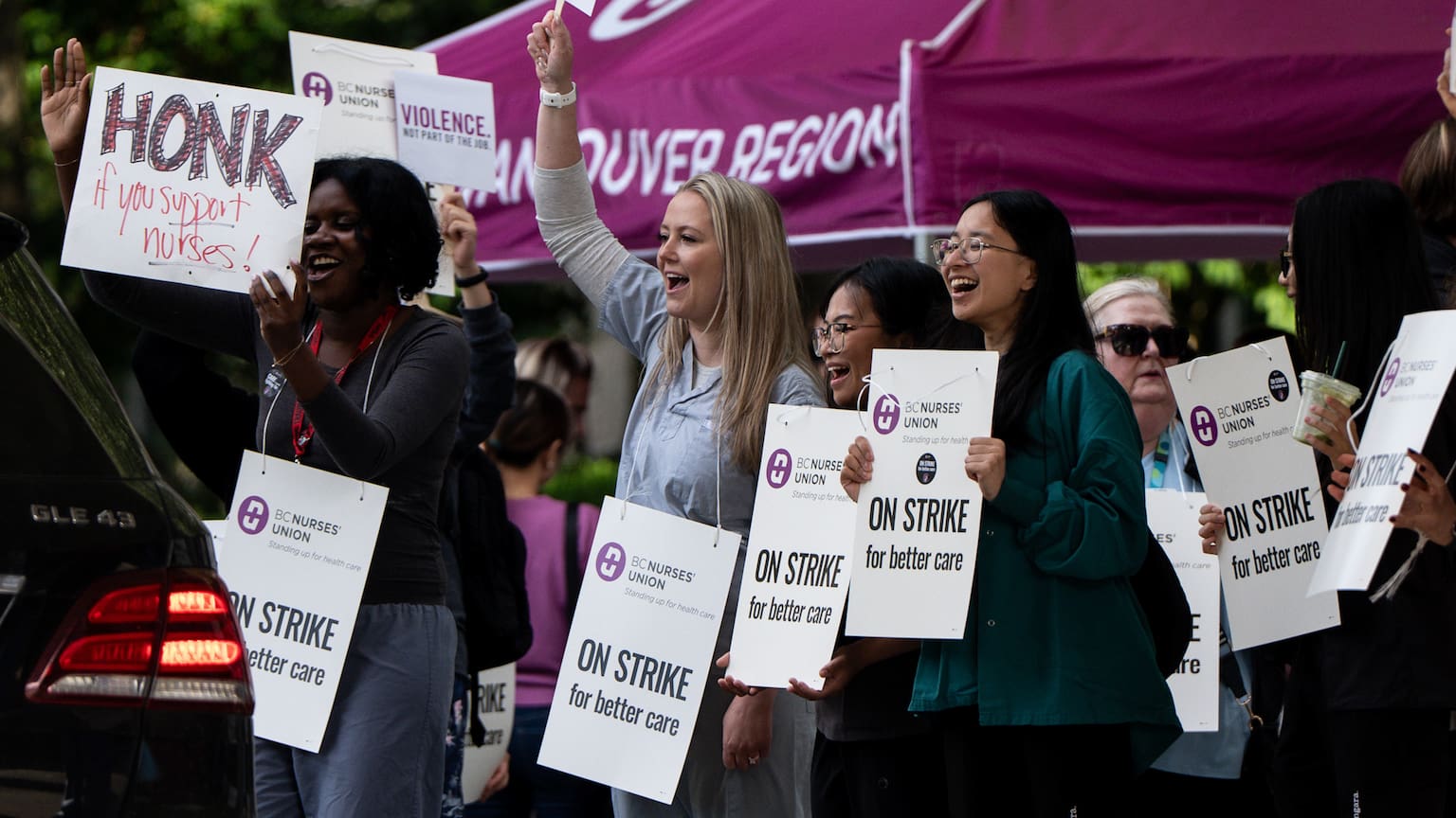 B.C. Nurses' Union expands job action after alleging employer intimidation and filing labour board complaint