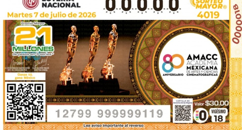 Resultados del Sorteo Mayor de la Lotería Nacional de México