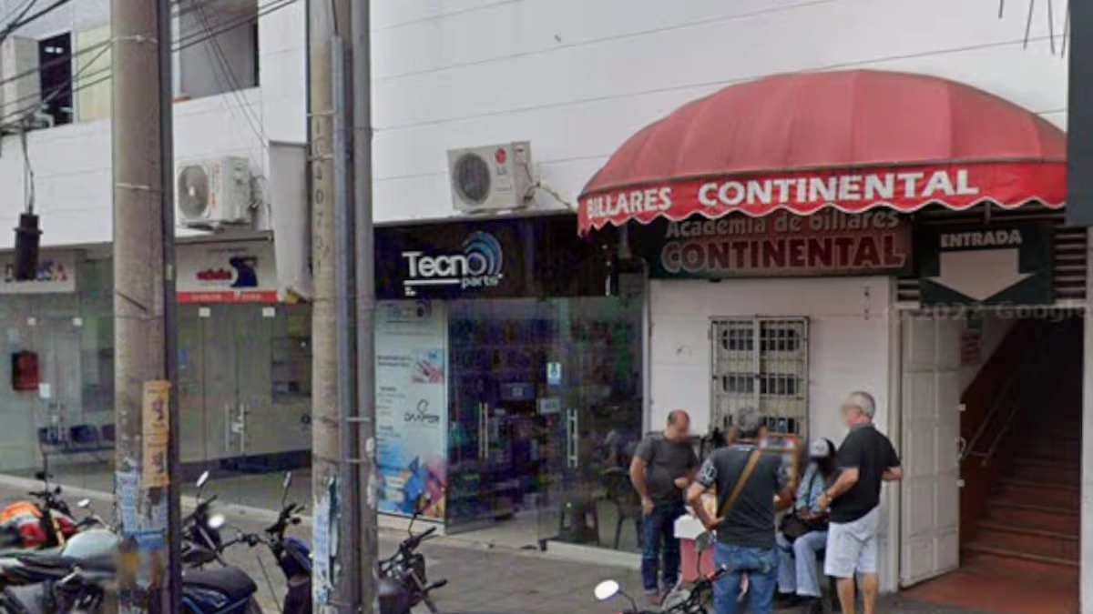 Tragedy in Bucaramanga: Businessman Killed in Billiard Hall During Football Match