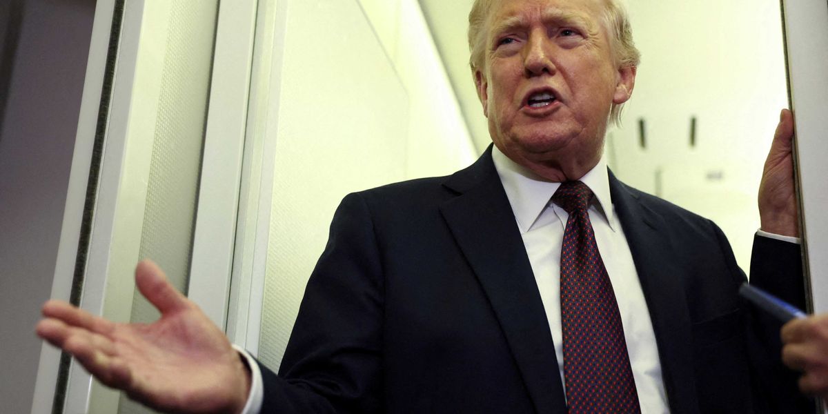 Trump Discusses Security Precautions and Iranian Threats During Air Force One Press Briefing