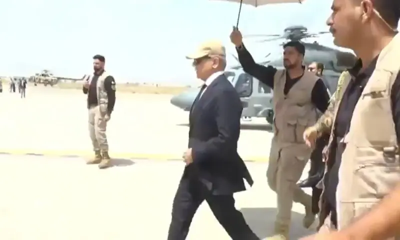 PM Shehbaz Visits Quetta for Law and Order Meeting