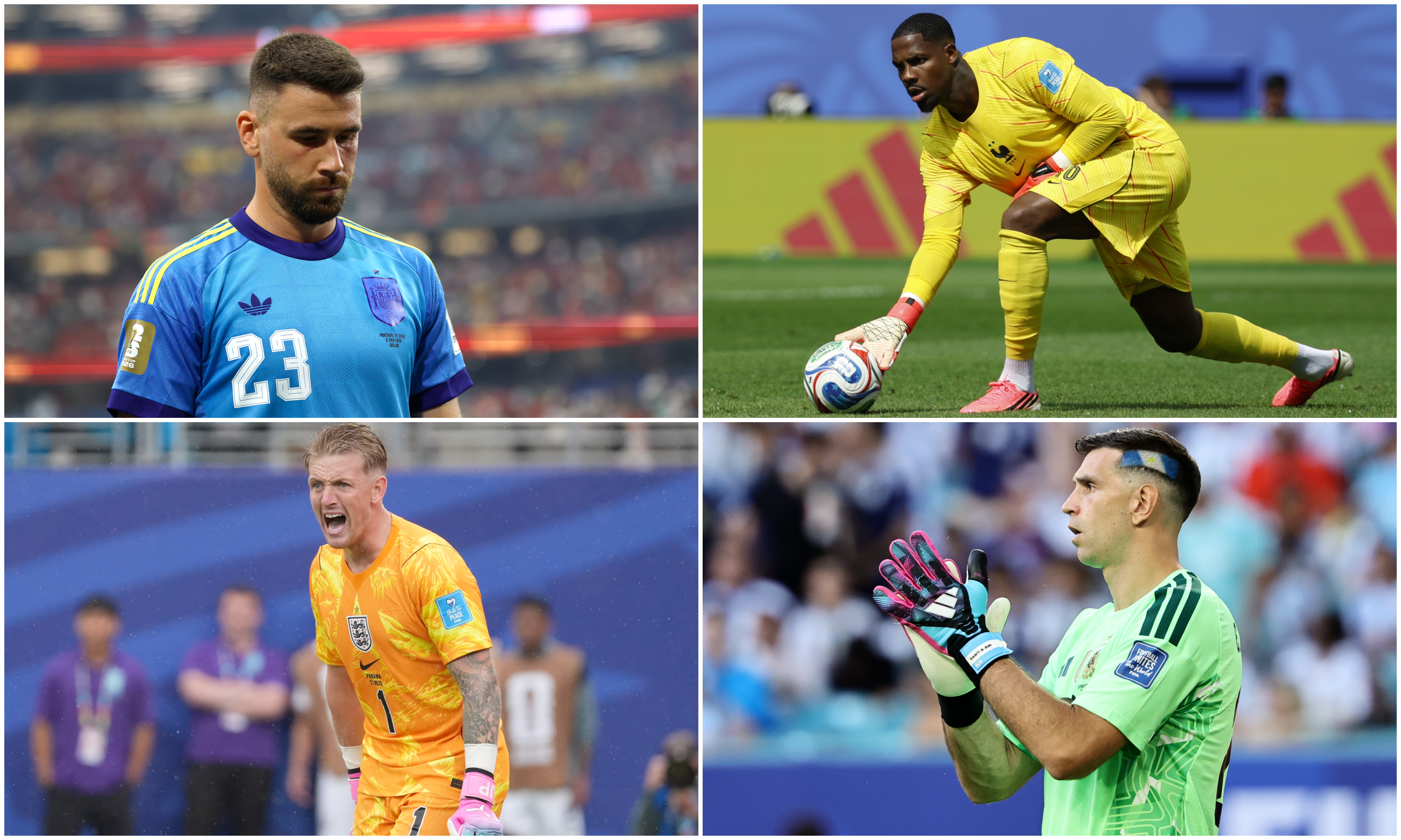 Los mejores arqueros de los cuartos de final del Mundial 2026