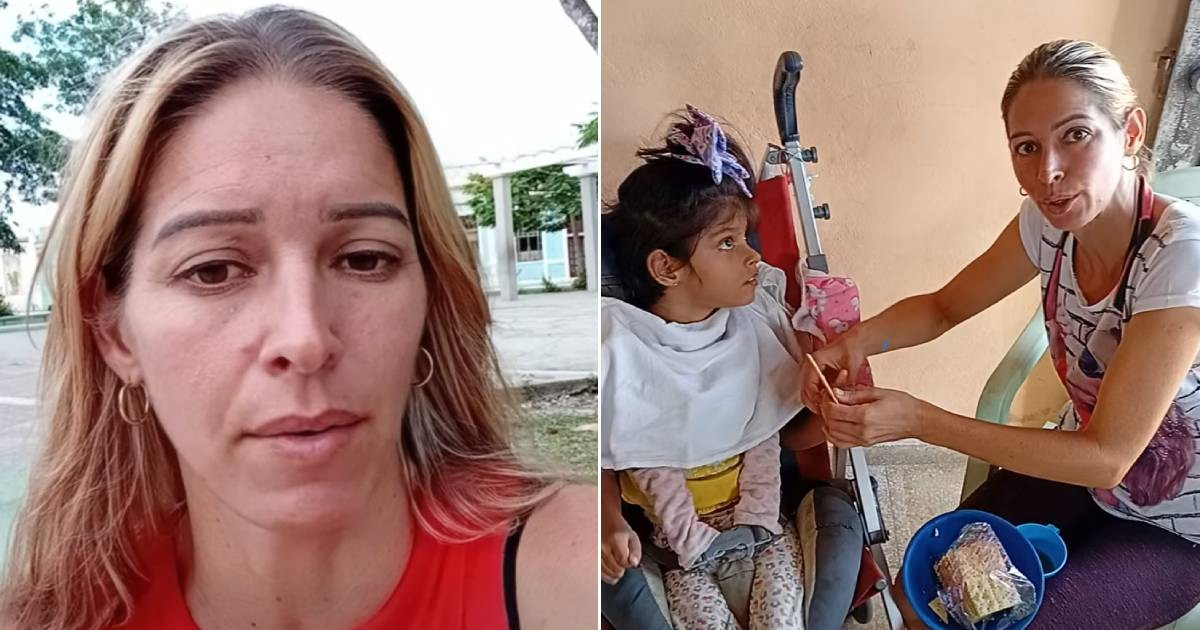 Madre cubana solicita apoyo para trasladar a su hija con parálisis cerebral