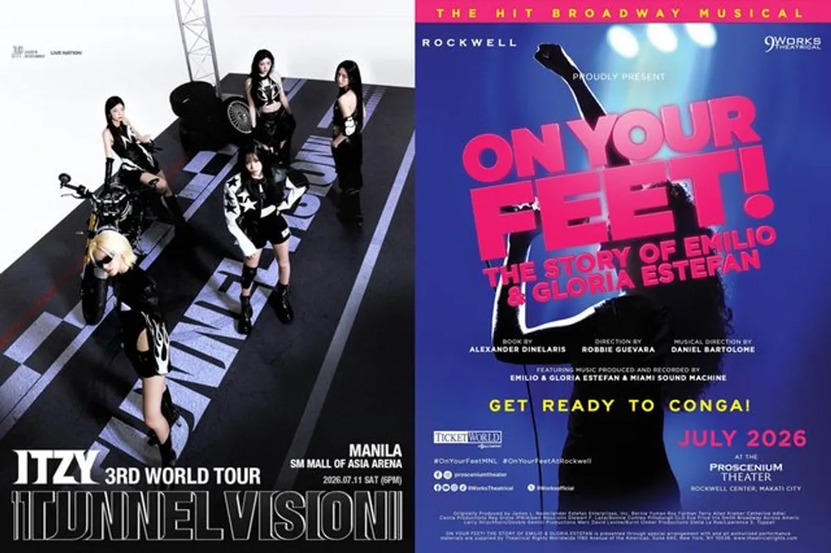 Upcoming Events in Cebu: ITZY, BINI Concerts and 'On Your Feet' Show