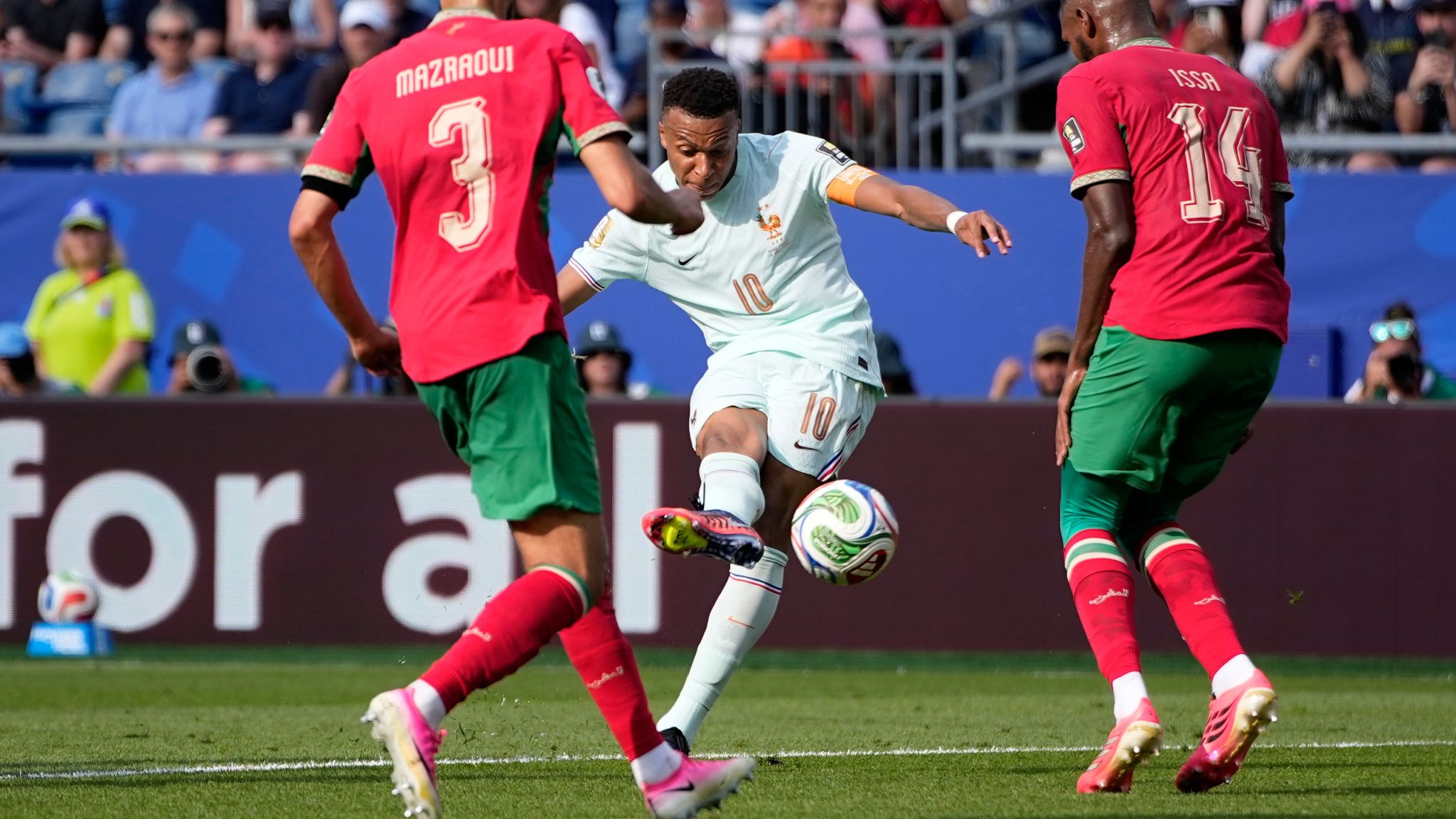 France defeat Morocco to advance to World Cup semi-finals