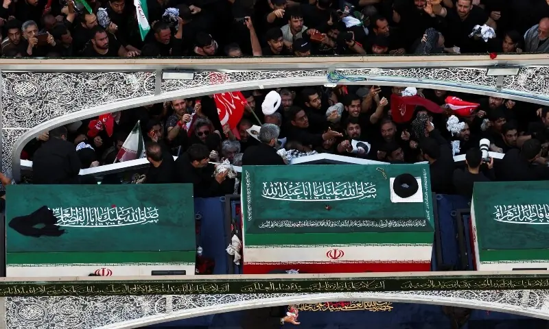 Iran mourns the death of Supreme Leader Ayatollah Khamenei