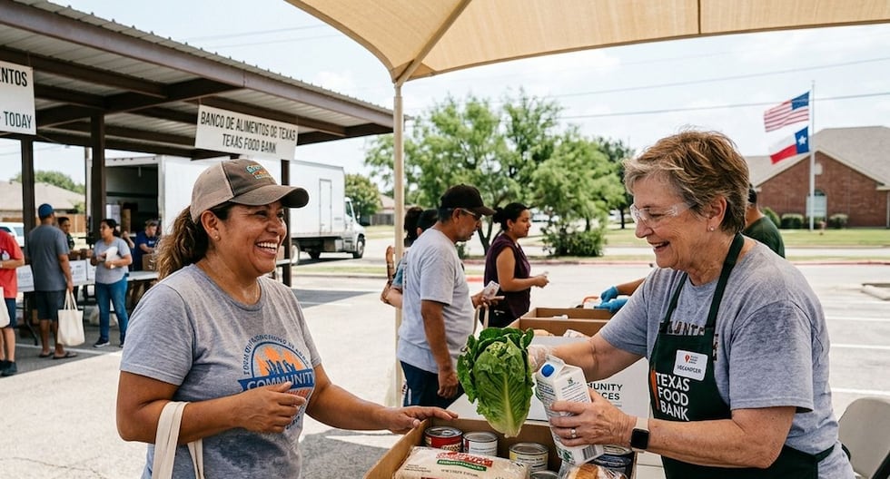 Organizaciones de Texas anuncian puntos y horarios para la entrega gratuita de alimentos del 10 al 12 de julio