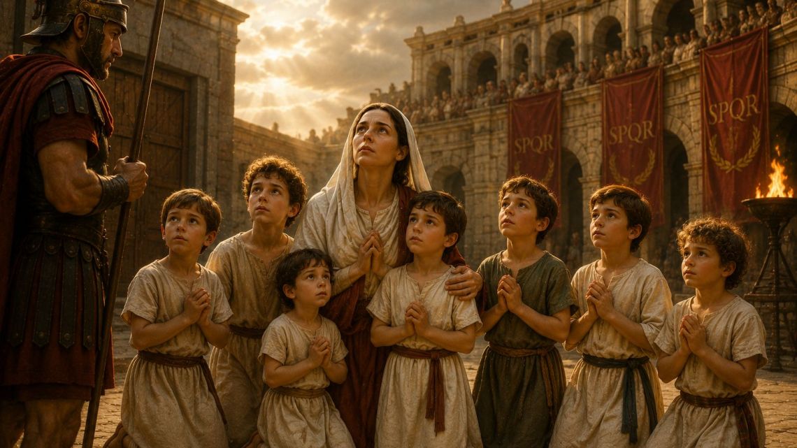 La historia de San Felicitas y sus siete hijos, mártires cristianos del siglo II