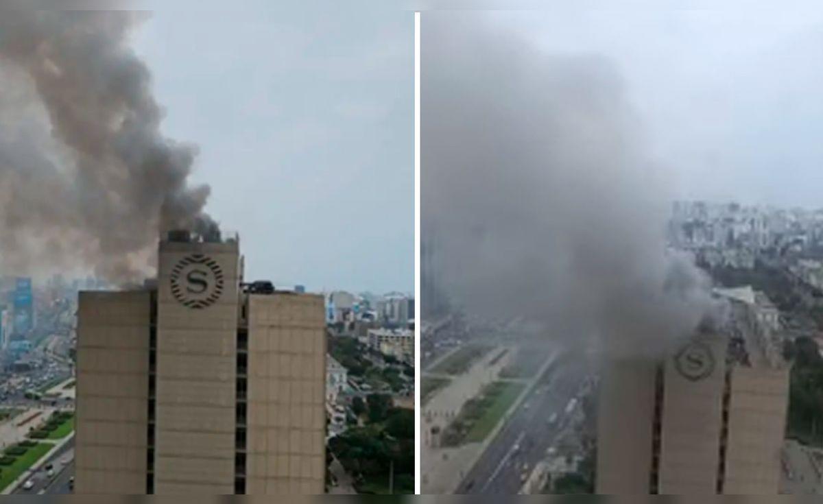 Incidente en hotel Sheraton: evacuación tras amago de incendio en Lima