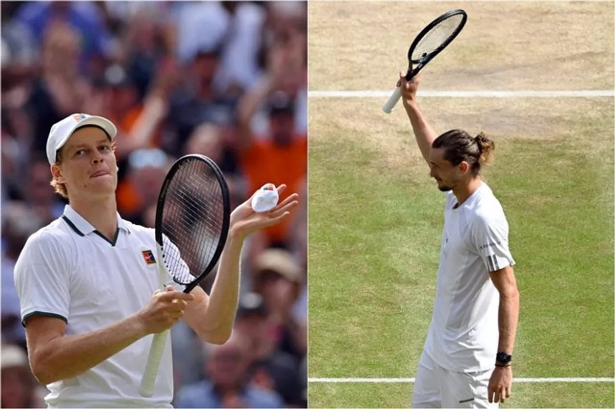 Sinner and Zverev Advance to Wimbledon Final