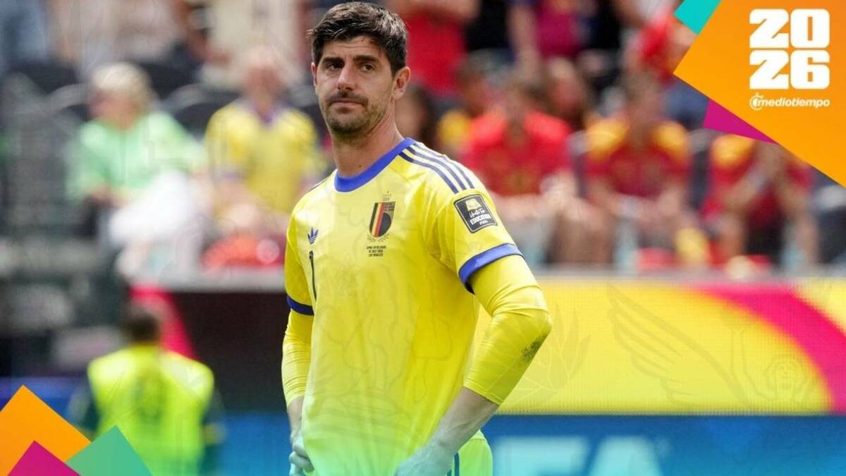 Courtois confiesa que fue sustituido por decisión del entrenador en partido contra España