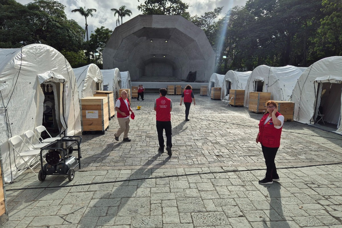 Hospital de campaña español enfrenta sobrecarga y limita atención a emergencias en Caracas