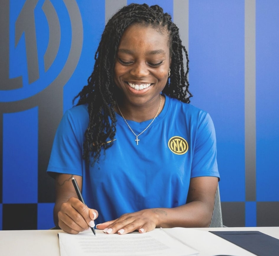 Nigerian Striker Toni Payne Signs With Inter Milan Ahead of 2026 WAFCON