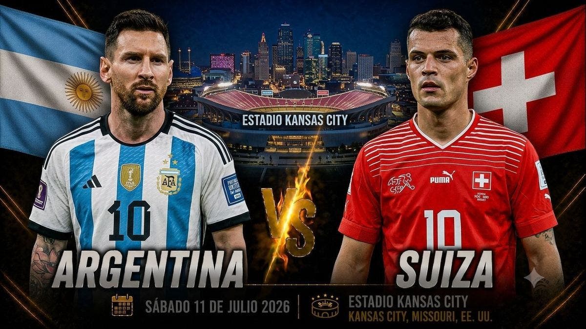 Argentina y Suiza se enfrentan en Kansas City por un cupo a las semifinales del Mundial 2026