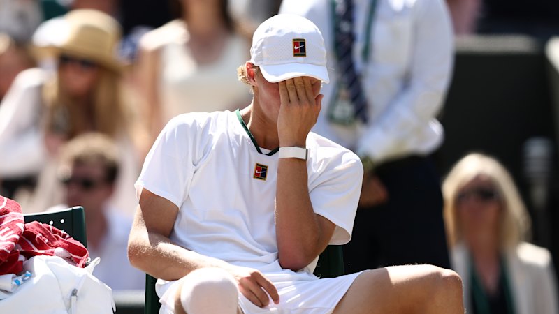 Cruz Hewitt falls short in Wimbledon boys' final