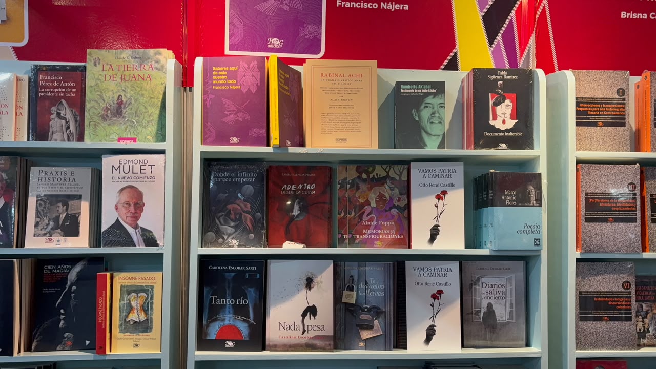 Actividades programadas para la Feria Internacional del Libro de Guatemala (Filgua) en la Filgua el 13 de julio