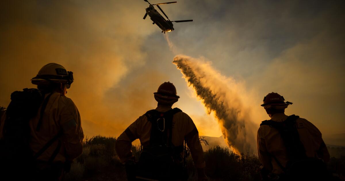 Summit Fire Under Control as Evacuation Orders Lifted in Antelope Valley