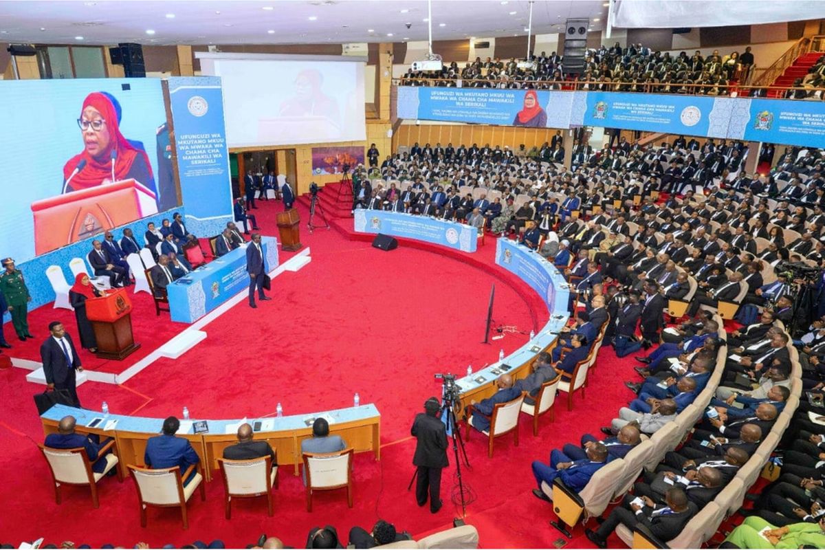 President Samia urges caution against overuse of her name in government projects