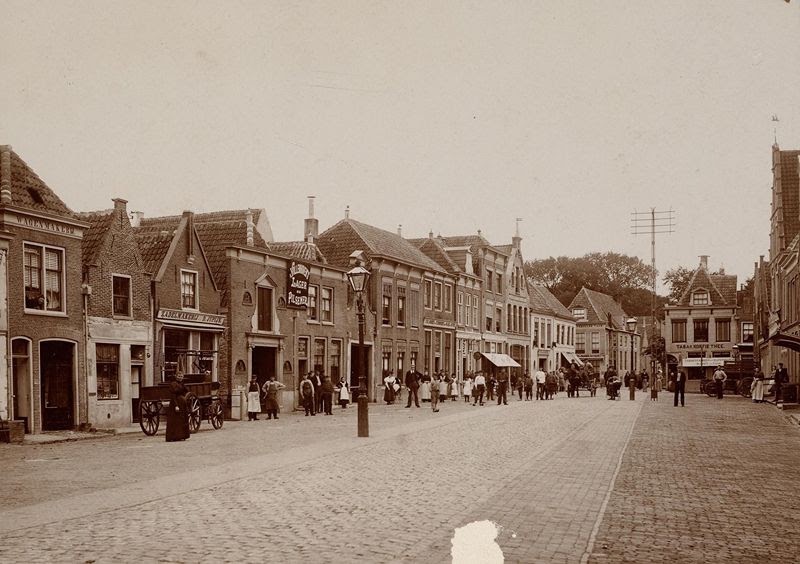 Rare 19th-Century Street Scenes Reveal Daily Life in Alkmaar, Netherlands