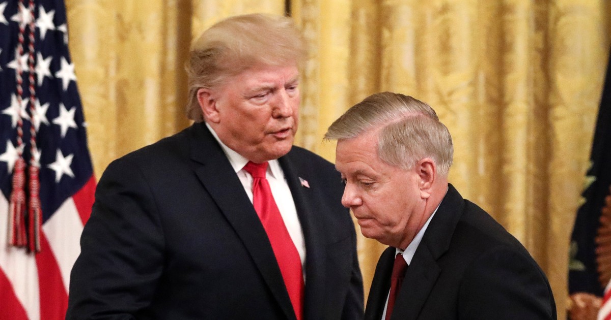 Trump comenta sobre la investigación de la muerte del senador Lindsey Graham