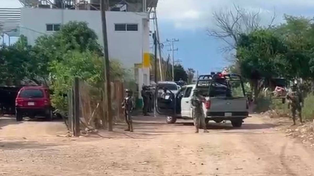 Operativo de seguridad en Culiacán tras enfrentamiento entre fuerzas federales y civiles armados