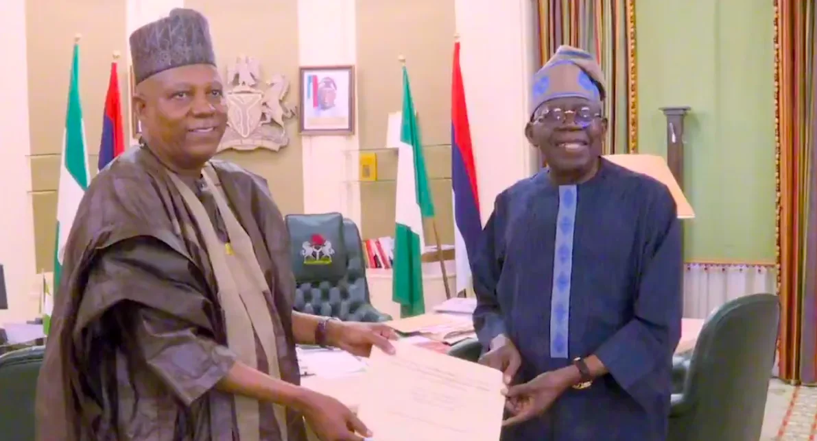 Tinubu officially names Shettima as 2027 vice-presidential candidate