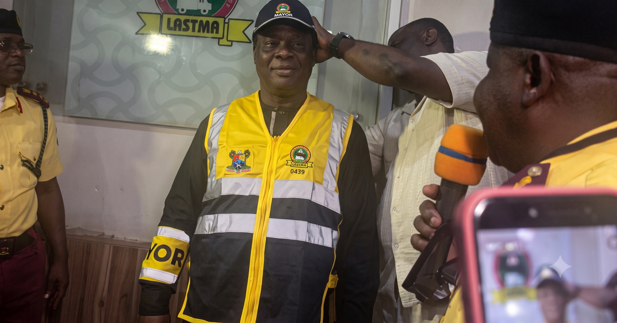 Nollywood actor becomes LASTMA Special Marshal to boost road safety