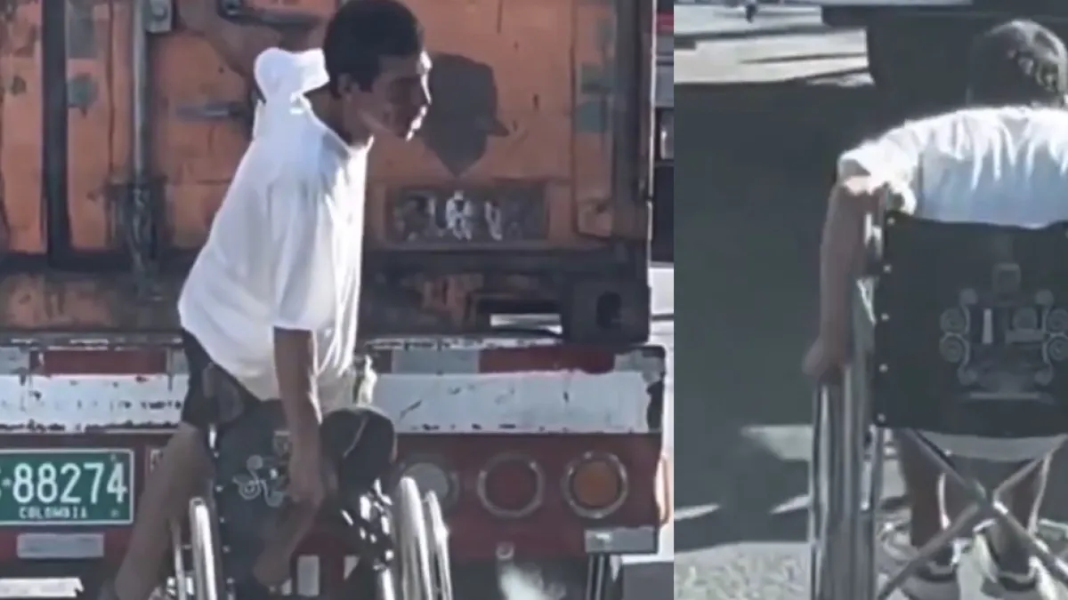 Viral Video Shows Fake Disability Incident on Highway