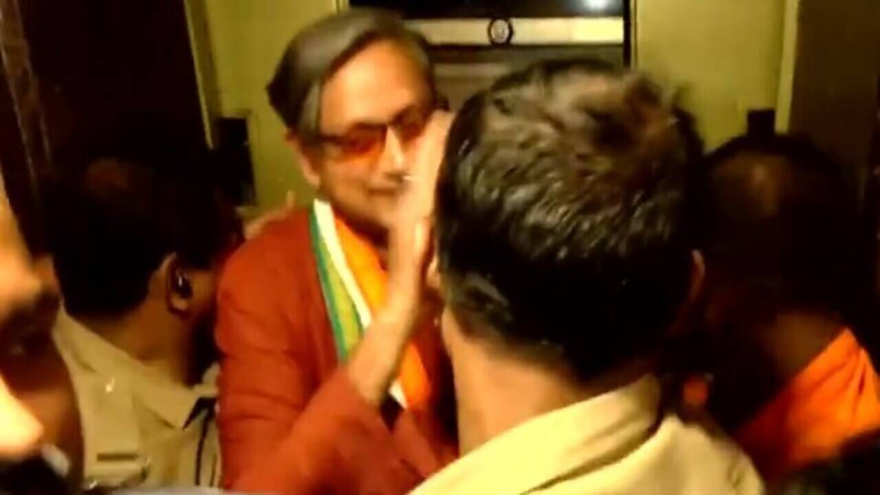 Congress MP Shashi Tharoor Rescued from Stuck Elevator in Kerala Hotel