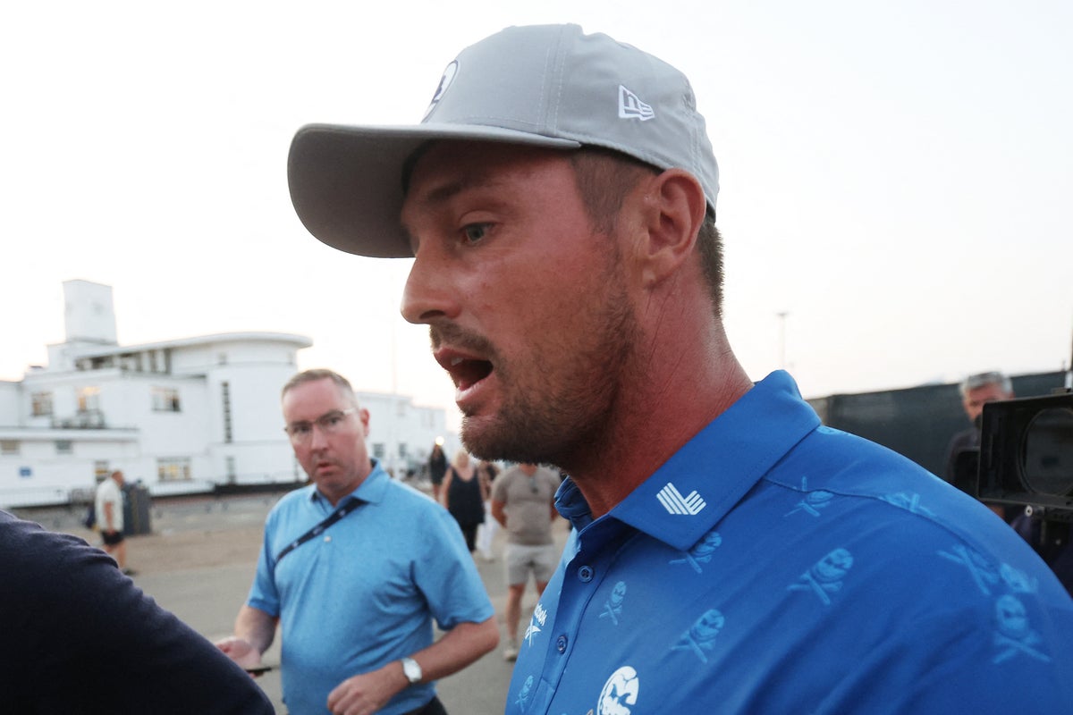 Bryson DeChambeau Penalised for Improving Lie at The Open as Herbert and Burns Set Major Records
