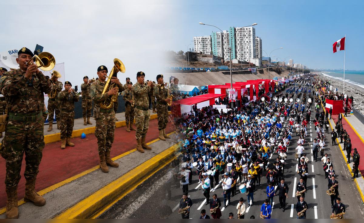 Cierre de la Costa Verde en el Callao por desfile cívico militar escolar y alternativas para llegar a Lima y el aeropuerto
