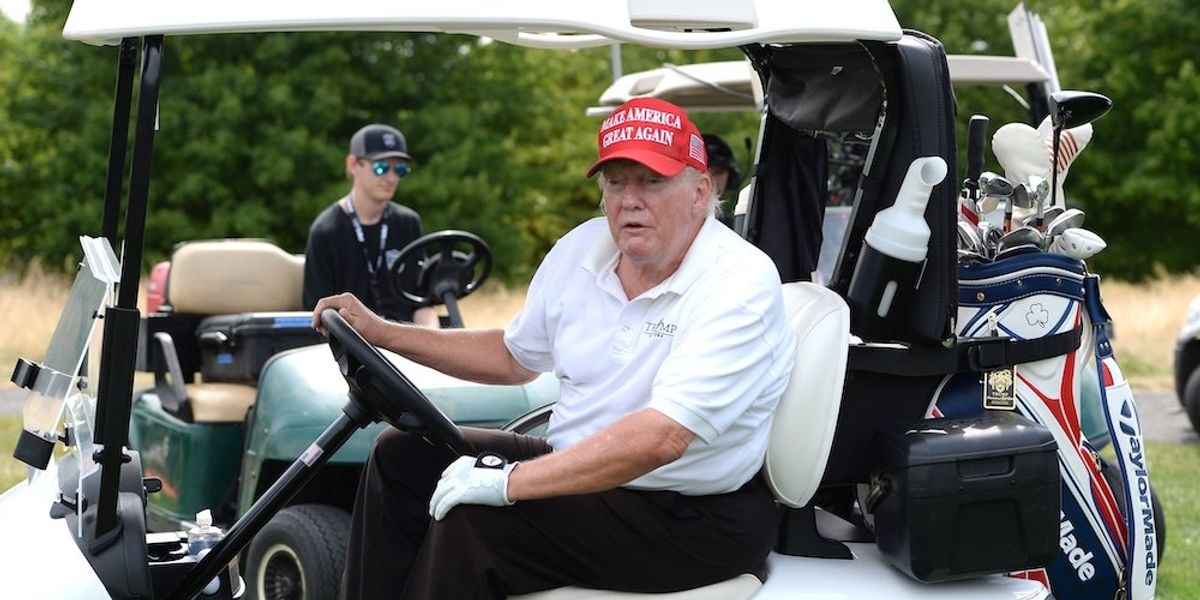Trump at golf course as Iran conflict escalates, two U.S. service members killed